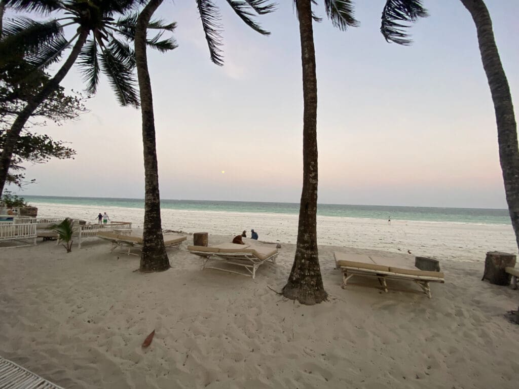 Diani Beach Sunset Kenya Roadtrip Africa