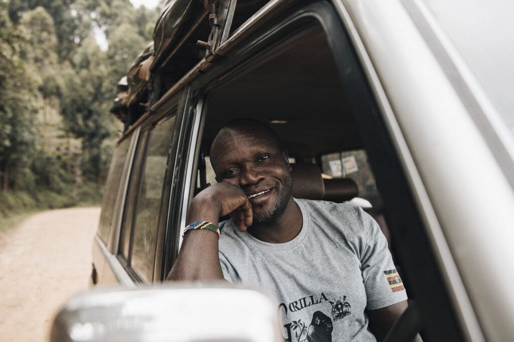 Godfrey Driver In Car