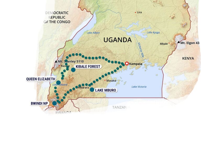 12 days self-drive through Uganda, we called it the Primate Express
